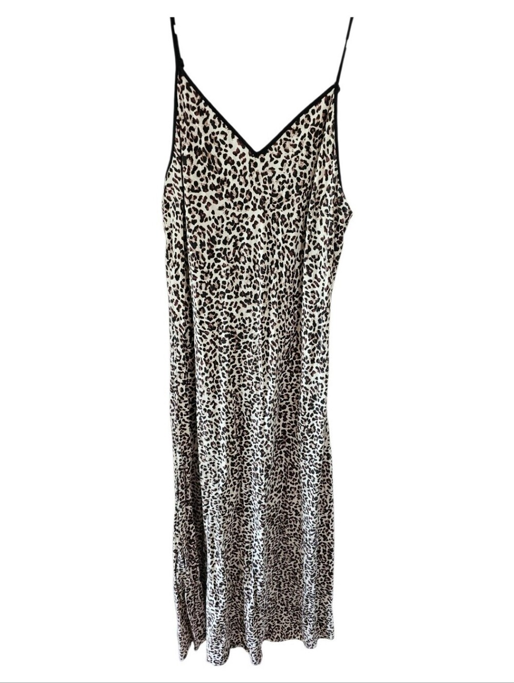 Sincerely Jules NWOT Leopard Print Midi Slip Dress XL